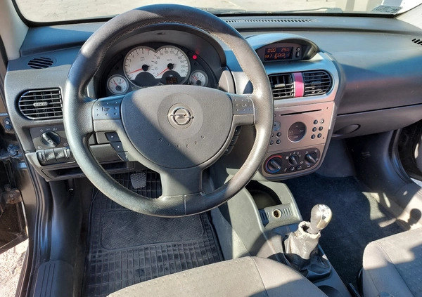 Opel Corsa cena 2950 przebieg: 264000, rok produkcji 2002 z Brzeziny małe 137